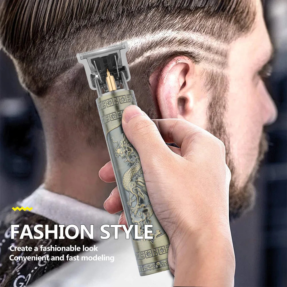 Retro T9 Pro Men's Electric Shaver & Hair Trimmer Set