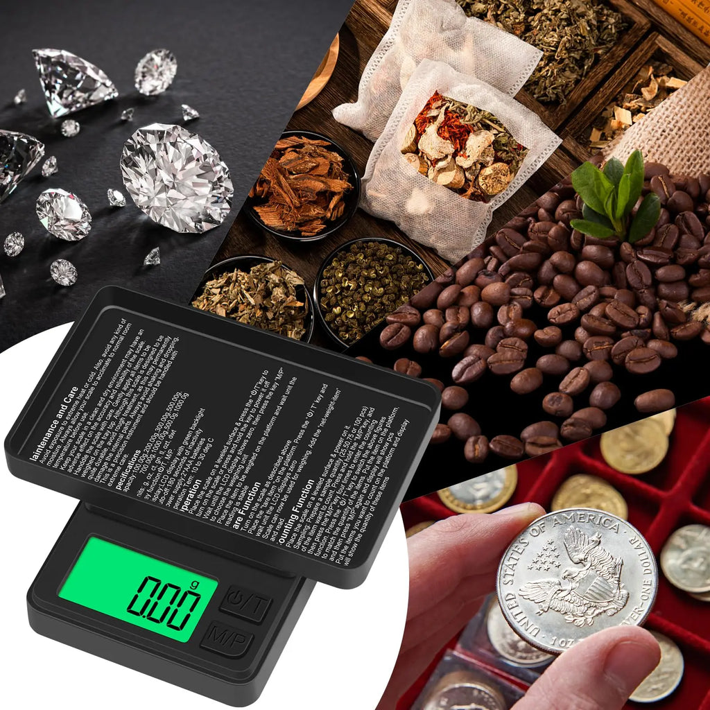 Digital Jewelry Scale | 0.01g Precision | Portable Pocket Scale