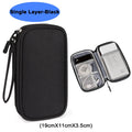 Waterproof Electronics Organizer Bag – Travel Cable & Accessories Storage Pouch
