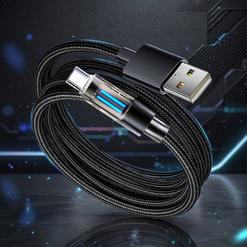 240W USB-C Cable with Digital Display | Ultra Fast Charging