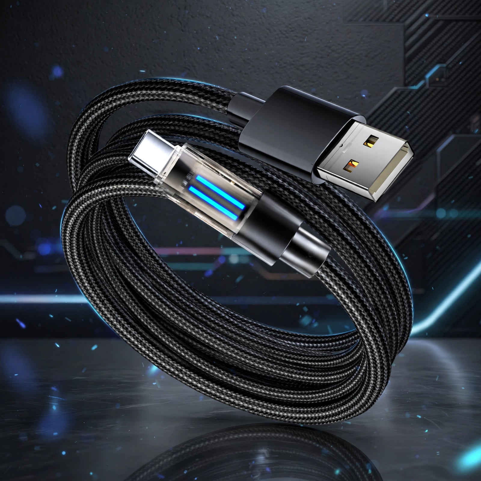 240W USB-C Cable with Digital Display | Ultra Fast Charging